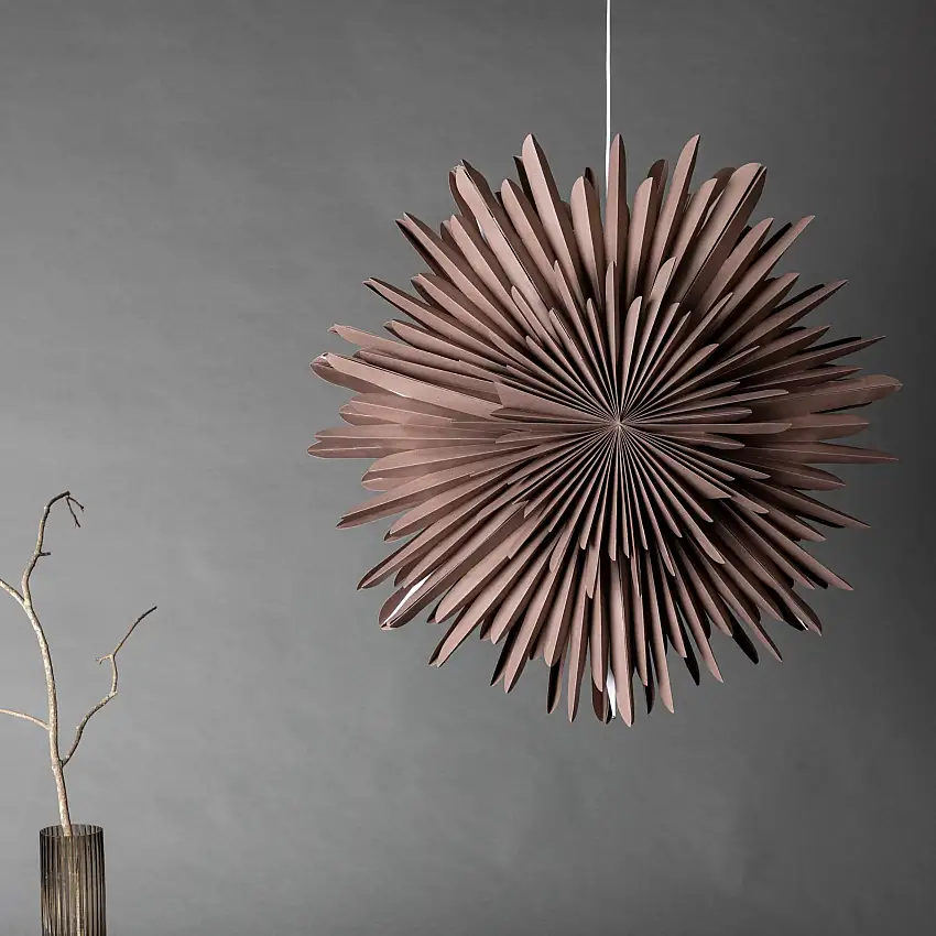 Adventsstjärna Venture HomeSälenGreige, 80 cm