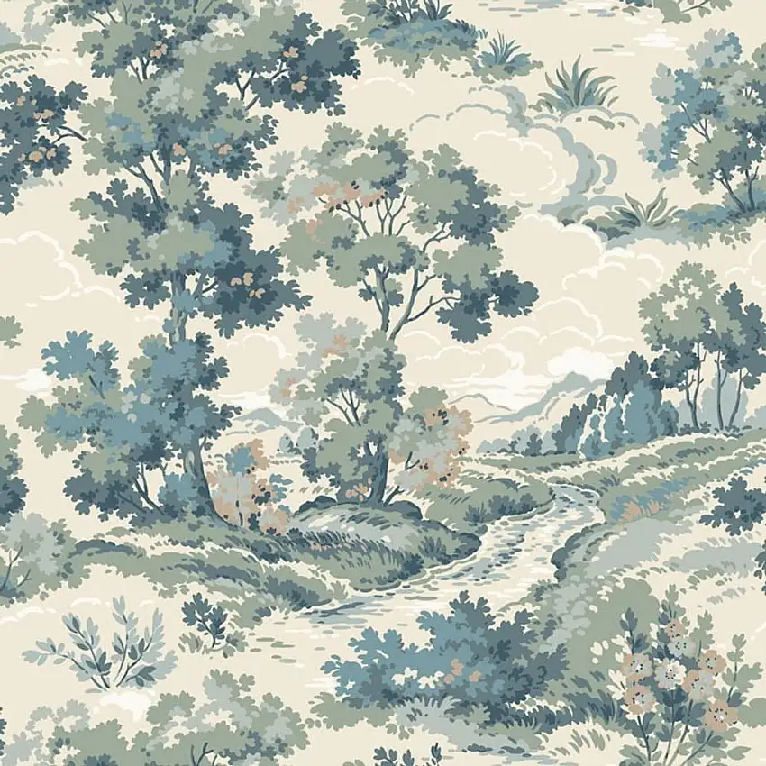 Mönstrade Tapeter DuroBoulognerskogen Classic Paper Historiska Motiv