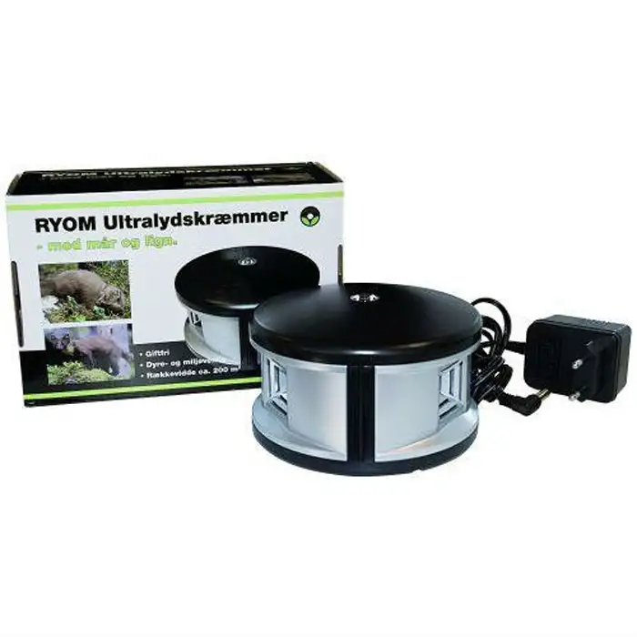 Ultraljudsskrämmare Ryom230V för Muskontroll upp till 200 m²