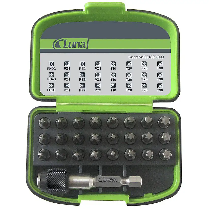 Bitssats Luna ToolsB Med 25 Delar