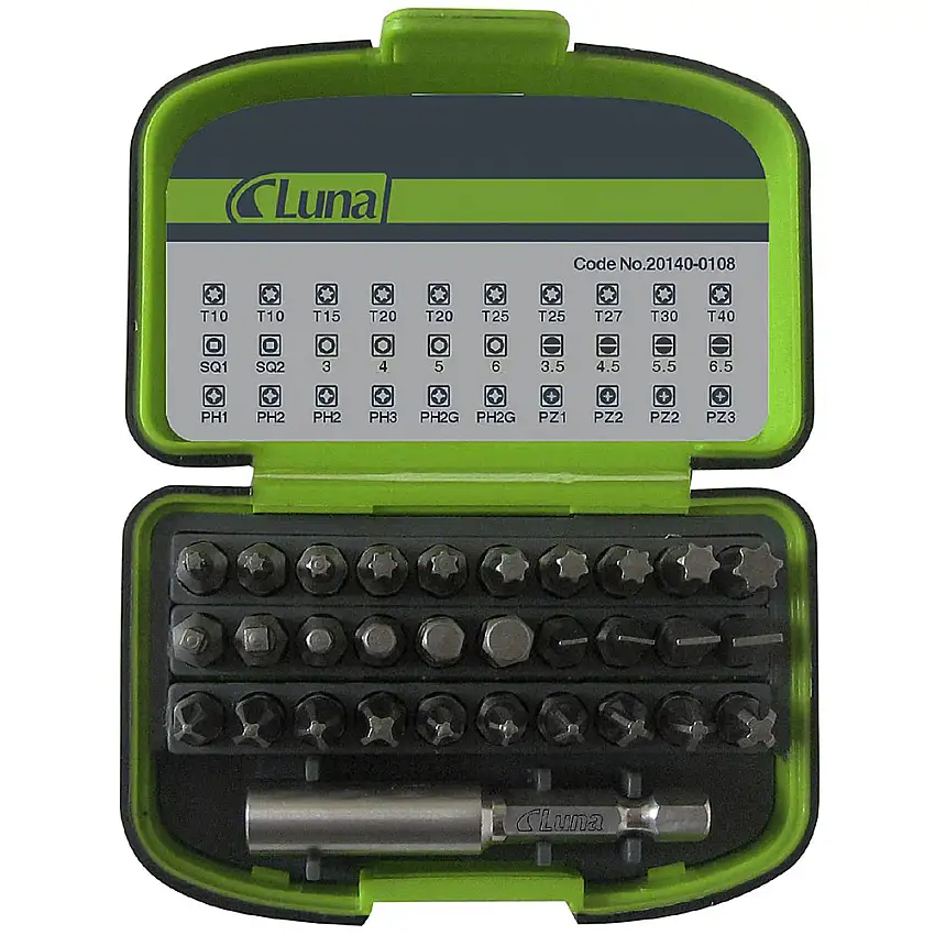 Bitssats Luna ToolsMed 31 Delar