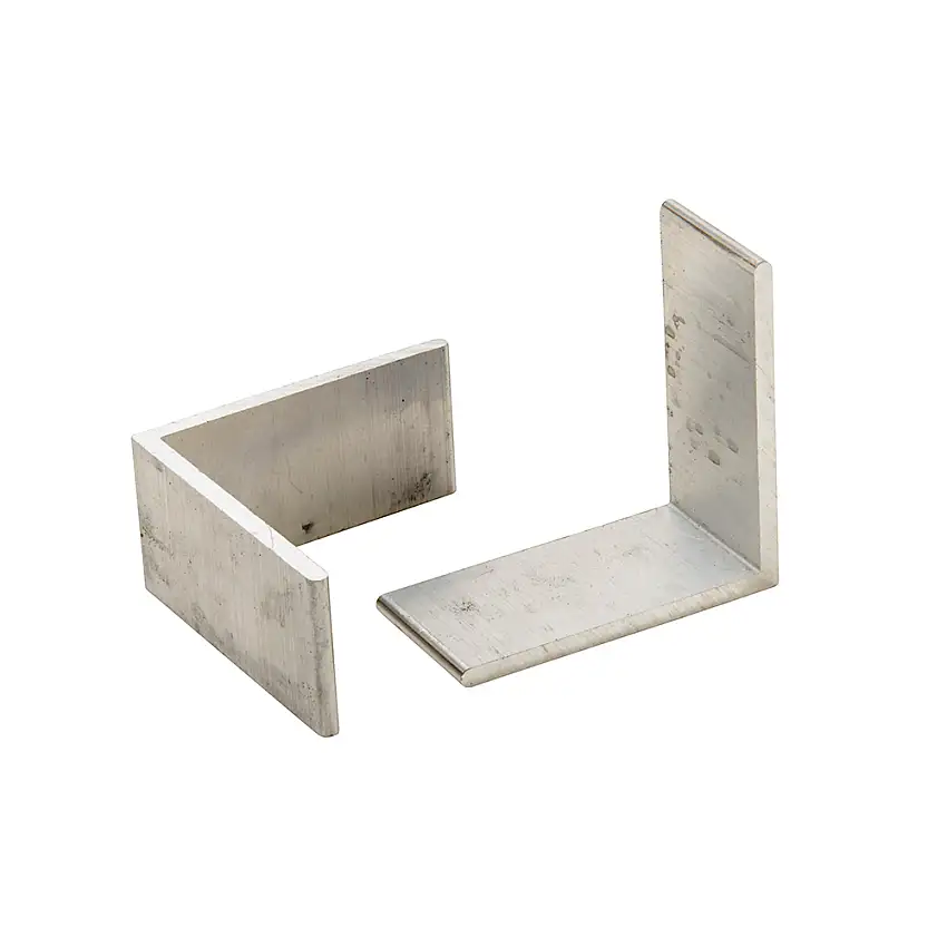 L-Beslag KirkedalK100 Aluminium Design Till Stolpar