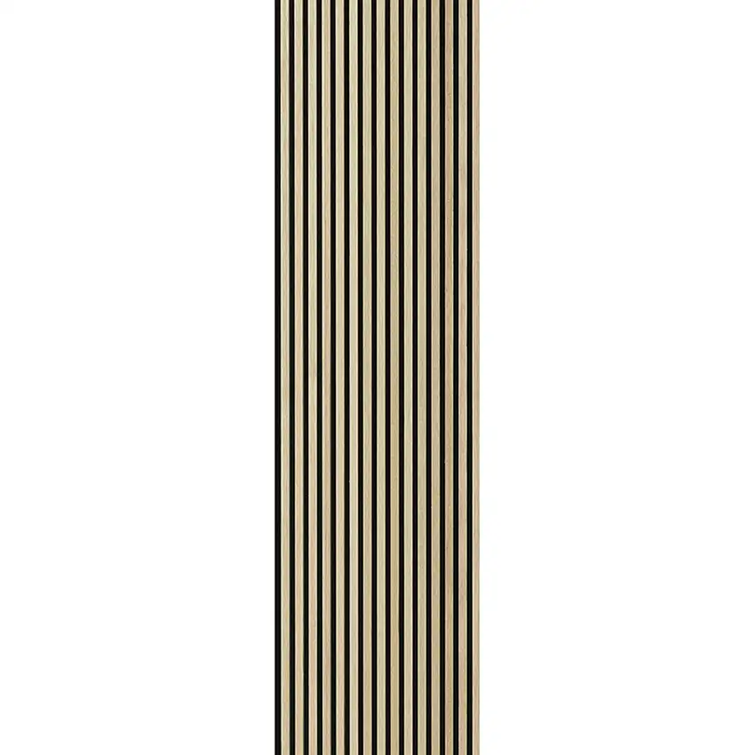 Akustikpanel FibrotechUtförande: Ask, Längd: 2440 mm, Bredd: 605 mm
