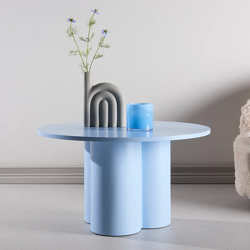 Soffbord Venture HomeOlivia Ø80 cm Blå