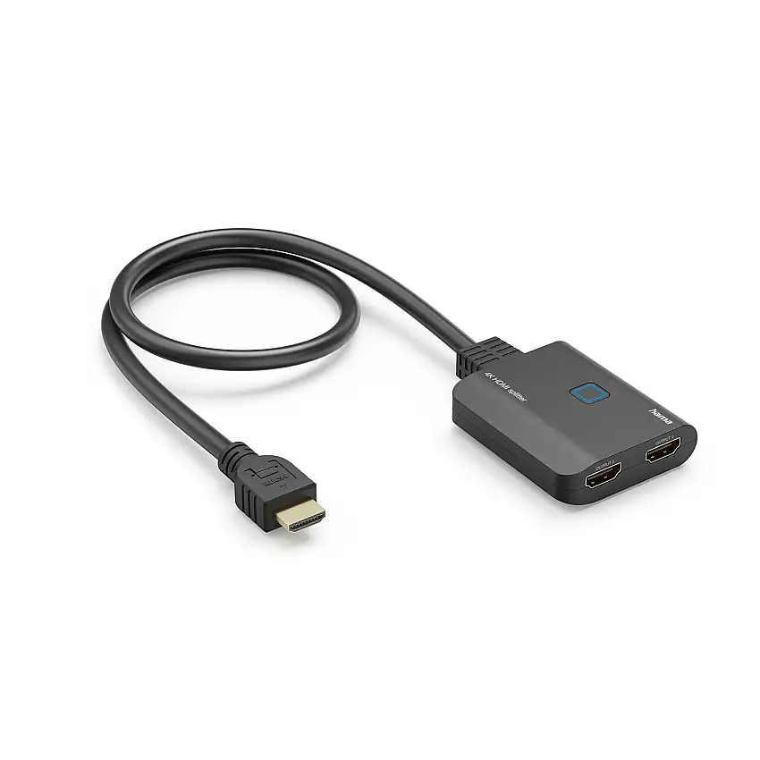 HDMI-Splitter HAMA4K One In Two Out