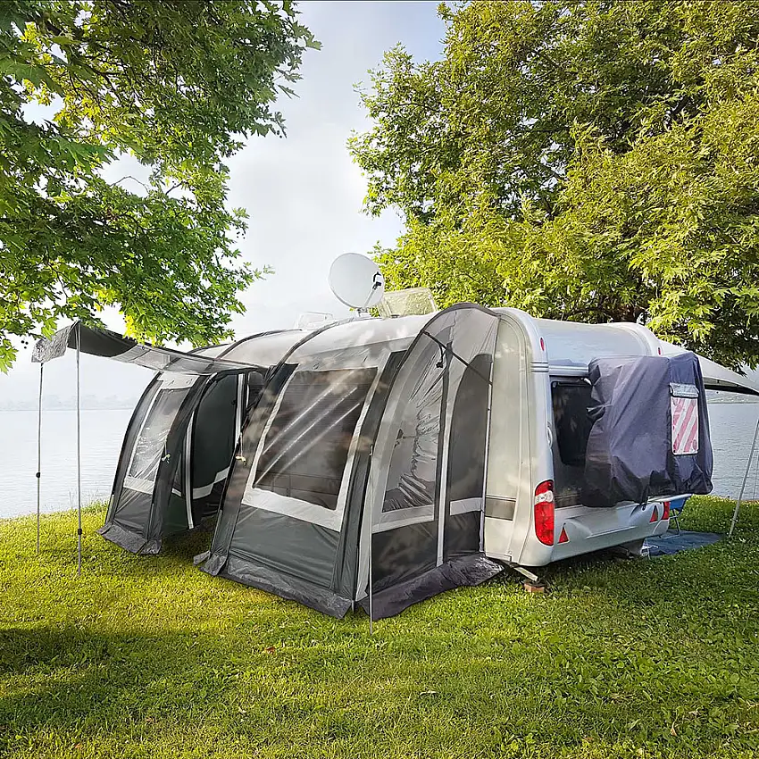 Förtält LyfcoResetält 390cm med pinnar