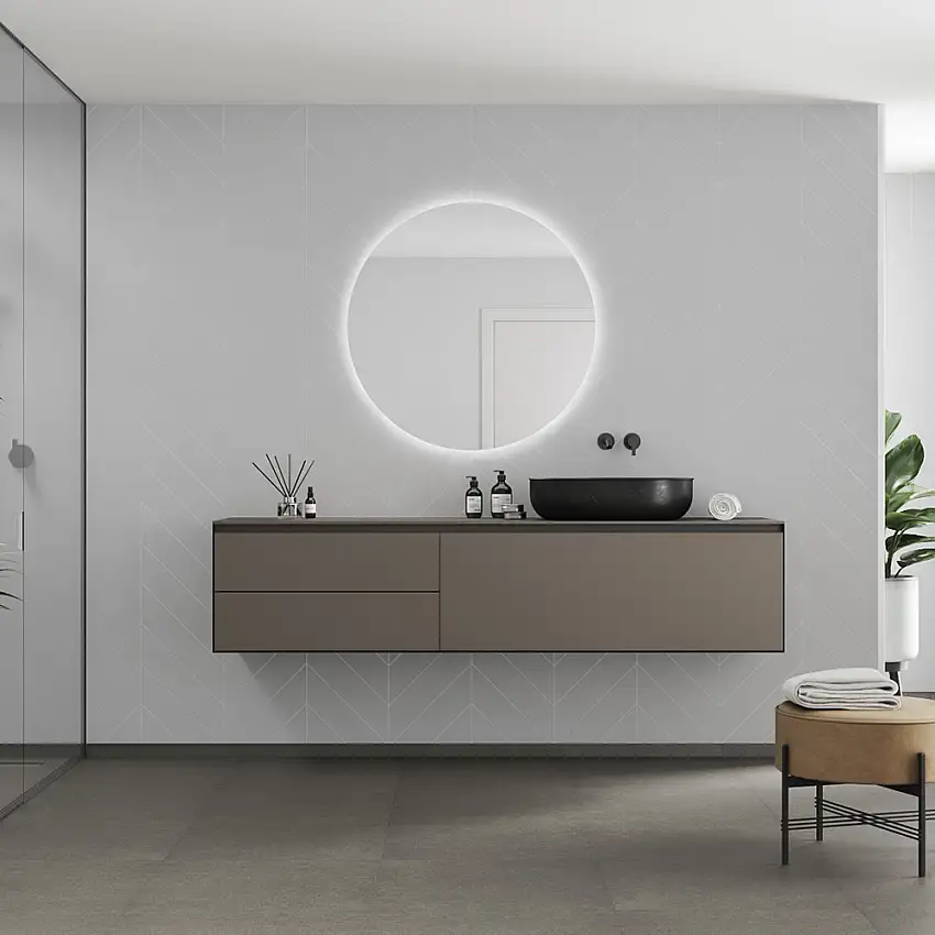 Våtrumsskiva Fibo2090-M78 EM Light Grey 10x620x2400 mm