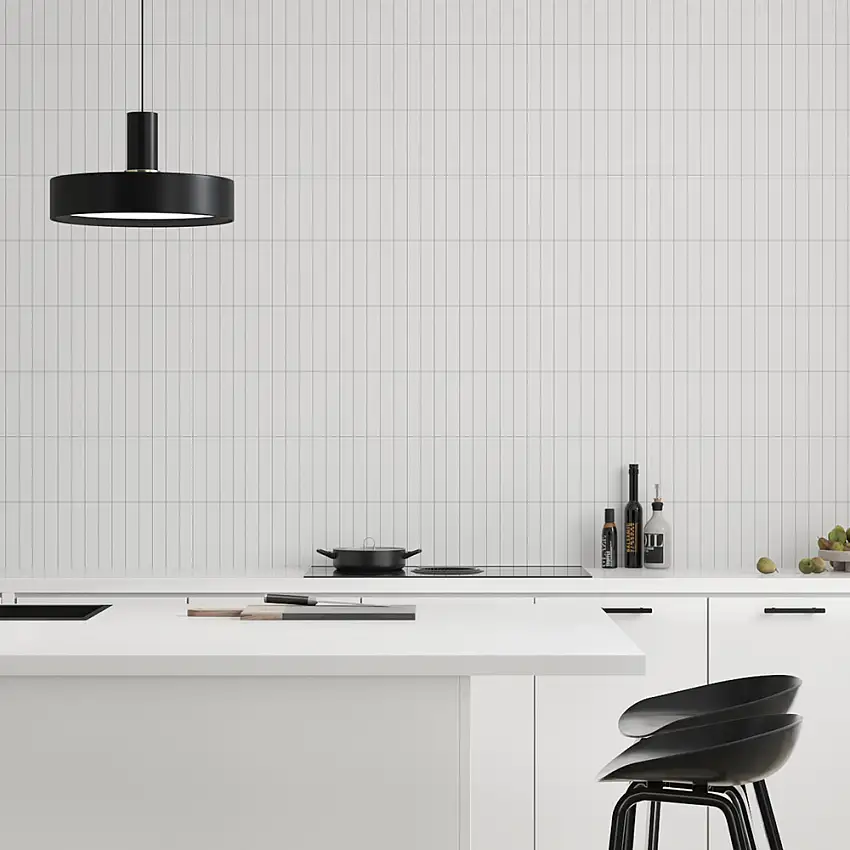 Stänkskyddsskiva Fibo2094-M0420 S White 10x620x2400 mm