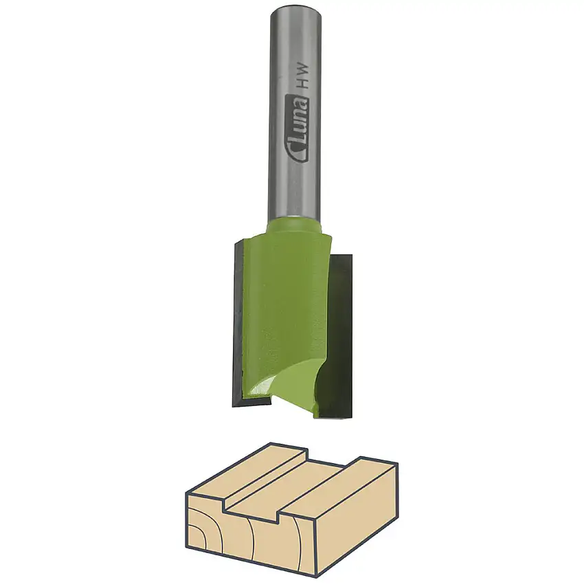 Notfräsar Luna ToolsBottenskär HM8x25 mm