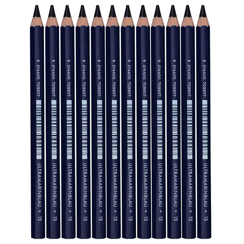 Färgpennor ABA SkolJolly x-Big Ultramarin 12 st