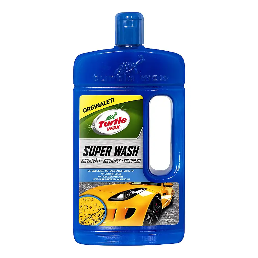 Bilschampo Turtle WaxSuper Wash Supertvätt 1L