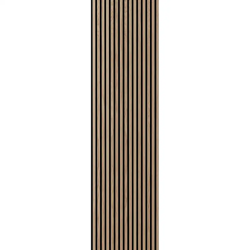 Akustikpanel FibrotechUtförande: Ljus Ek, Längd: 3000 mm, Bredd: 605 mm