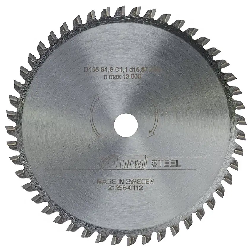 Cirkelsågblad Luna ToolsLonglifeHM 165x15,87 Z48