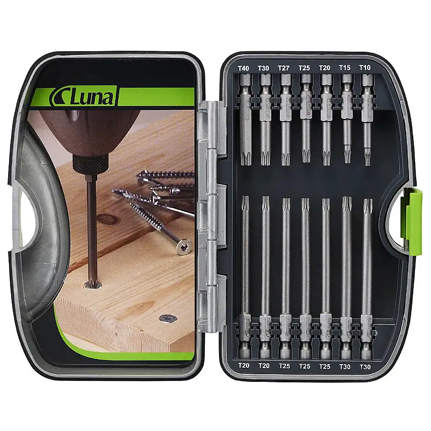 Bitssats Luna ToolsMed 14 Delar Torx