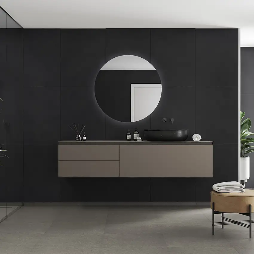 Våtrumsskiva Fibo2127-M6080 S Dark Ash 10x620x2400 mm