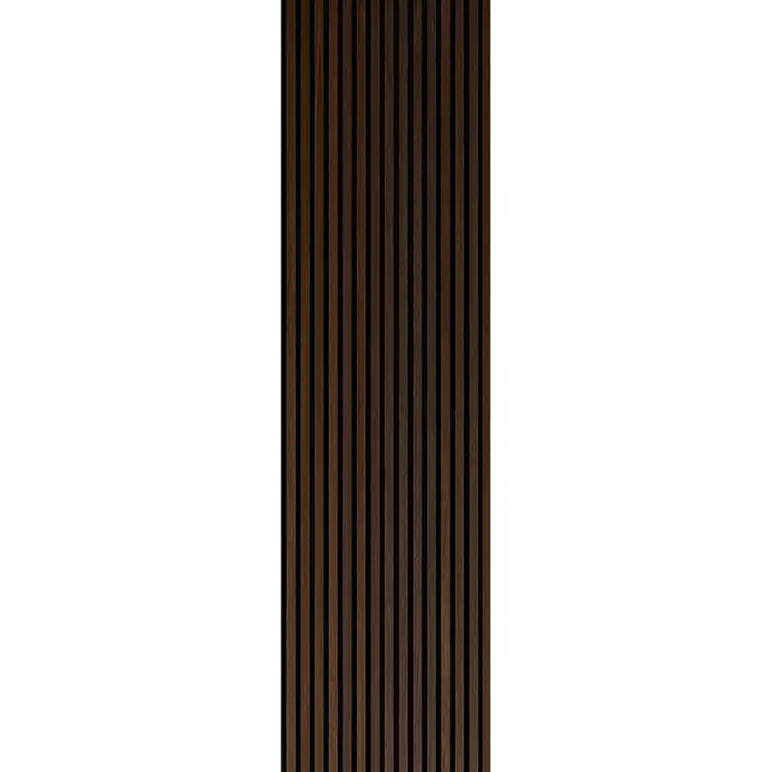 Akustikpanel FibrotechUtförande: Rökt Ek, Längd: 3000 mm, Bredd: 605 mm