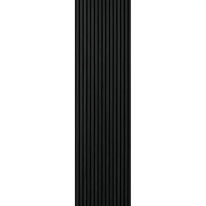 Akustikpanel FibrotechUtförande: Svart Ek, Längd: 2440 mm, Bredd: 605 mm