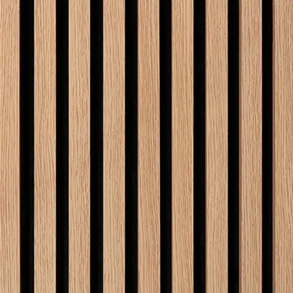 Akustikpanel FibrotechUNIKA VåtrumUtförande: Ljus Ek, Längd: 2440 mm, Bredd: 605 mm