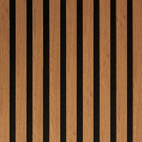 Akustikpanel FibrotechUNIKA VåtrumUtförande: Oljad Ek, Längd: 2440 mm, Bredd: 605 mm
