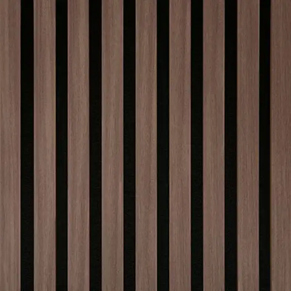 Akustikpanel FibrotechUNIKA VåtrumUtförande: Valnöt, Längd: 2440 mm, Bredd: 605 mm
