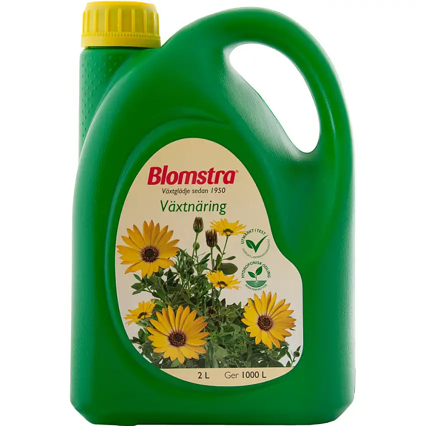 Växtnäring BlomstraFlytande & Balanserad för Gröna & Blommande Plantor, 2L