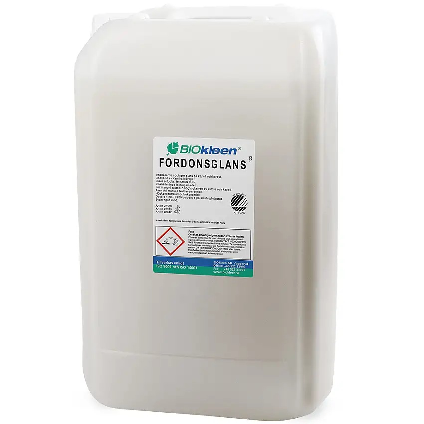 Alkalisk Avfettning BIOkleenFordonsglans25 liter