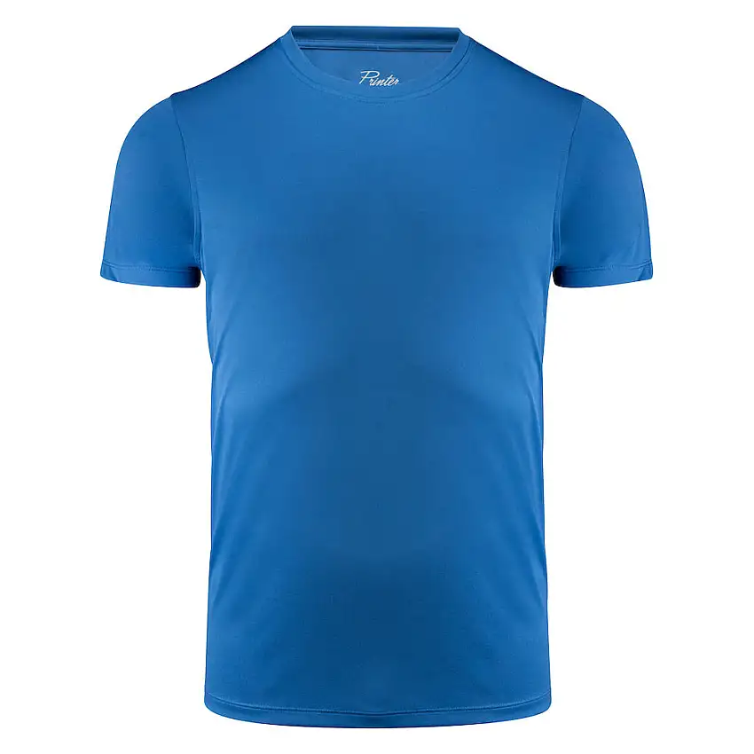 T-Shirt PrinterRunStorlek: S, Färg: Klarblå