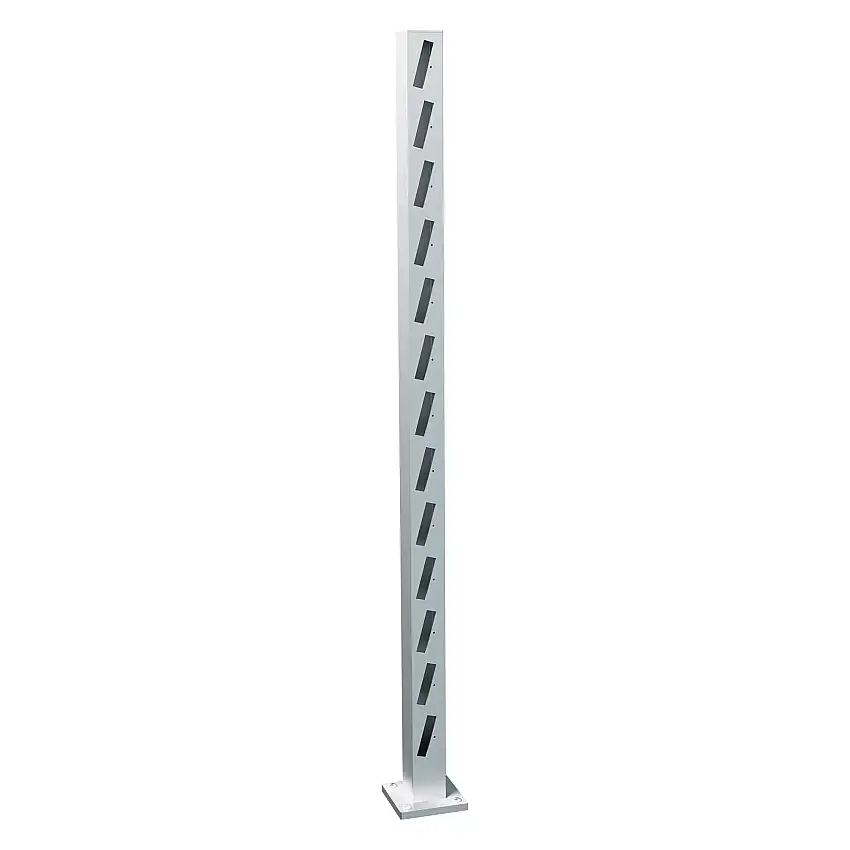 Ändstolpe Staket RecalHärenHöjd: 1475 mm, Naturgrå, Höger