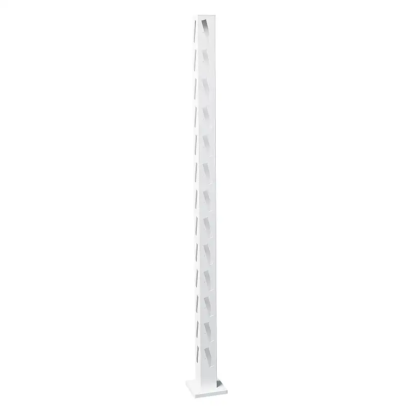Hörnstolpe Staket RecalHärenHöjd: 1475 mm, Vit