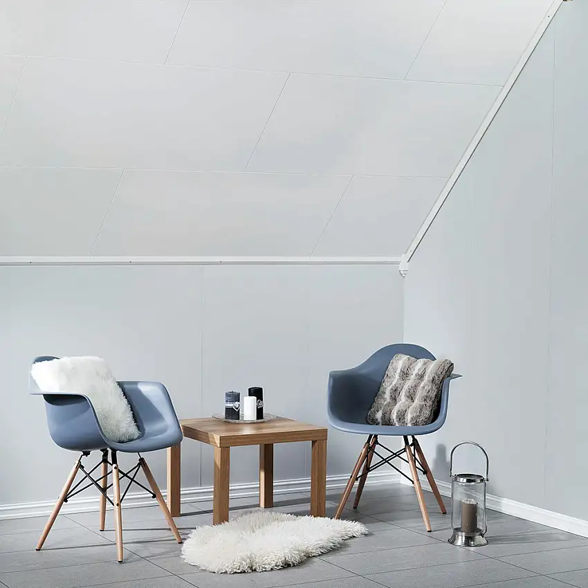 Väggpanel HuntonitAntikk11x620x2390 mm, Utförande: Frost