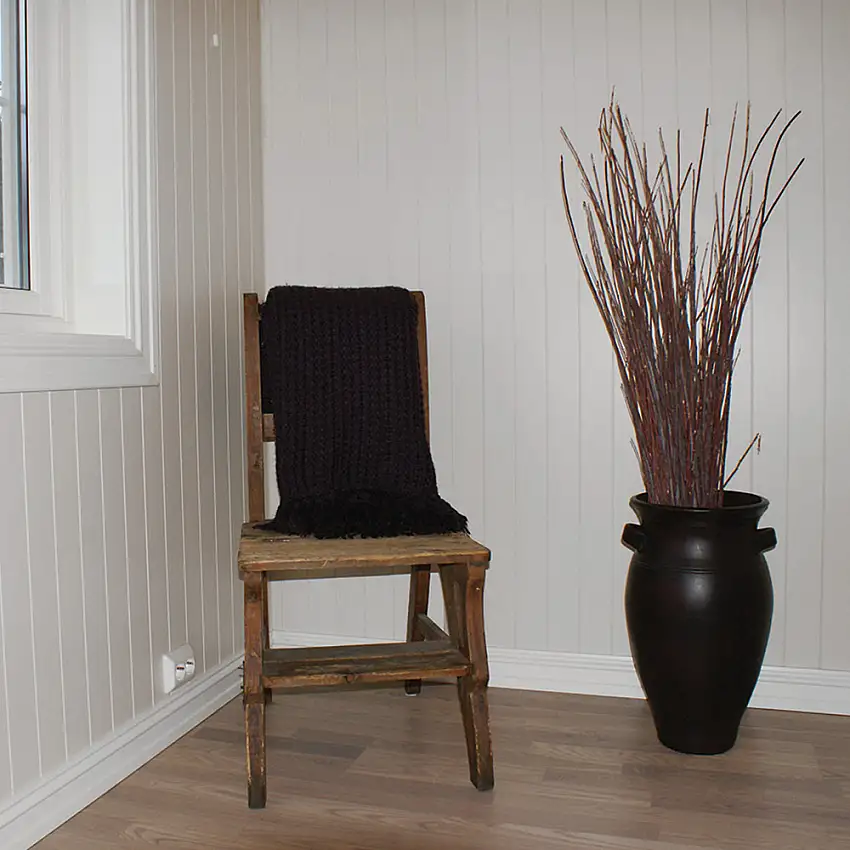 Väggpanel HuntonitFas 811x620x2740 mm, Utförande: Frost