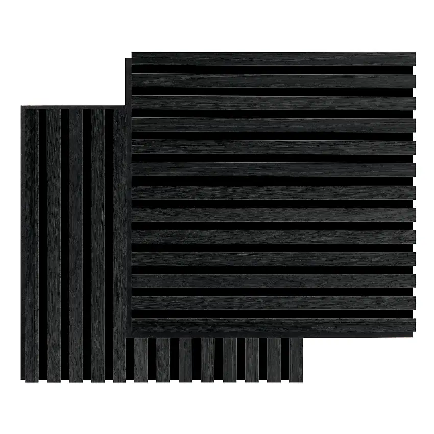 Akustikpanel FibrotechSquareSvart ek