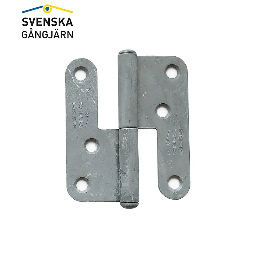 Gångjärn Leif Arvidsson1222-85Höger, Varmförzinkat, Standard knopp