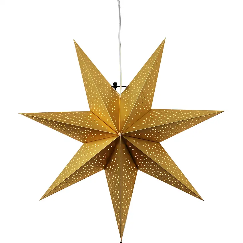 Adventsstjärna Star TradingDotGuld, 54 cm