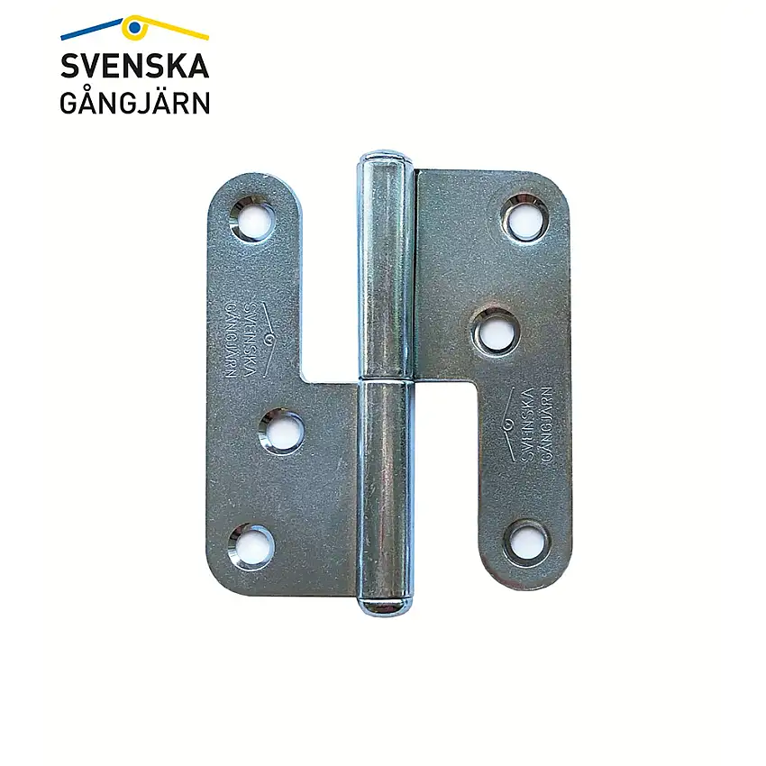 Gångjärn Leif Arvidsson1222-85Höger, Elförzinkad, Standard knopp