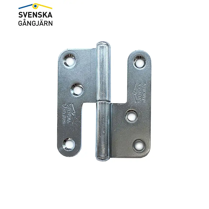 Gångjärn Leif Arvidsson1228-85Vänster, Elförzinkad, Standard knopp