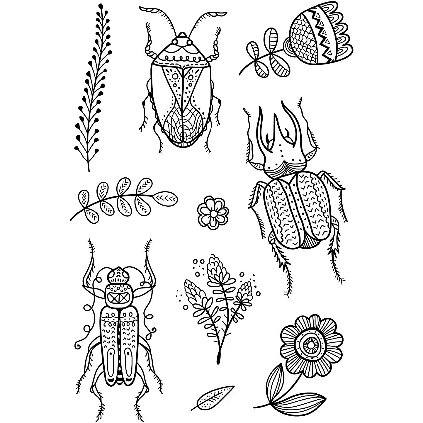Stämplar Creativ CompanyClear Insekter