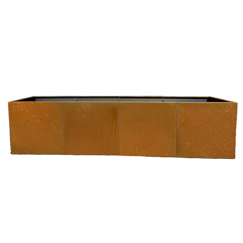 Kruka RecalCortenstål 220x55x55 cm