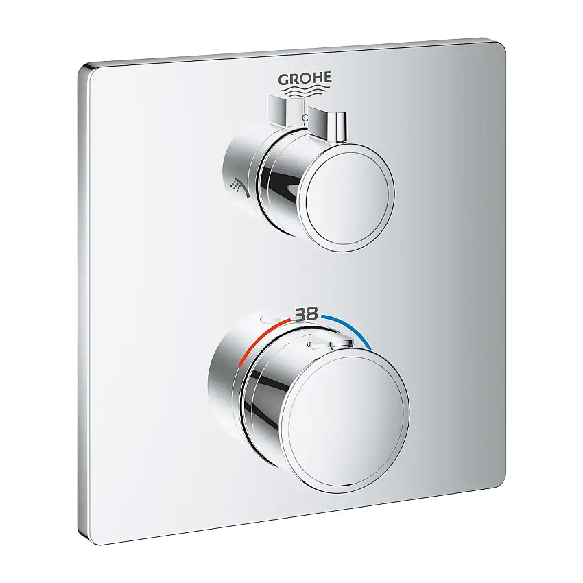 Duschblandare GroheGrohtherm 24079 med 2 Ventiler
