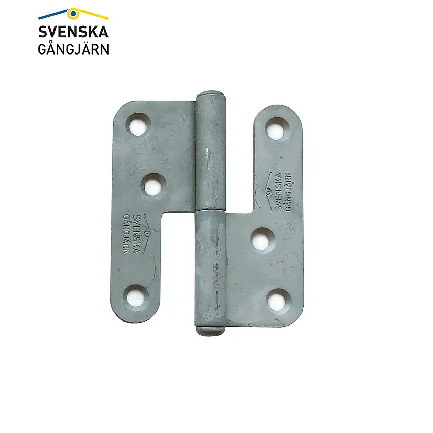 Gångjärn Leif Arvidsson1228-85Vänster, Varmförzinkat, Standard knopp