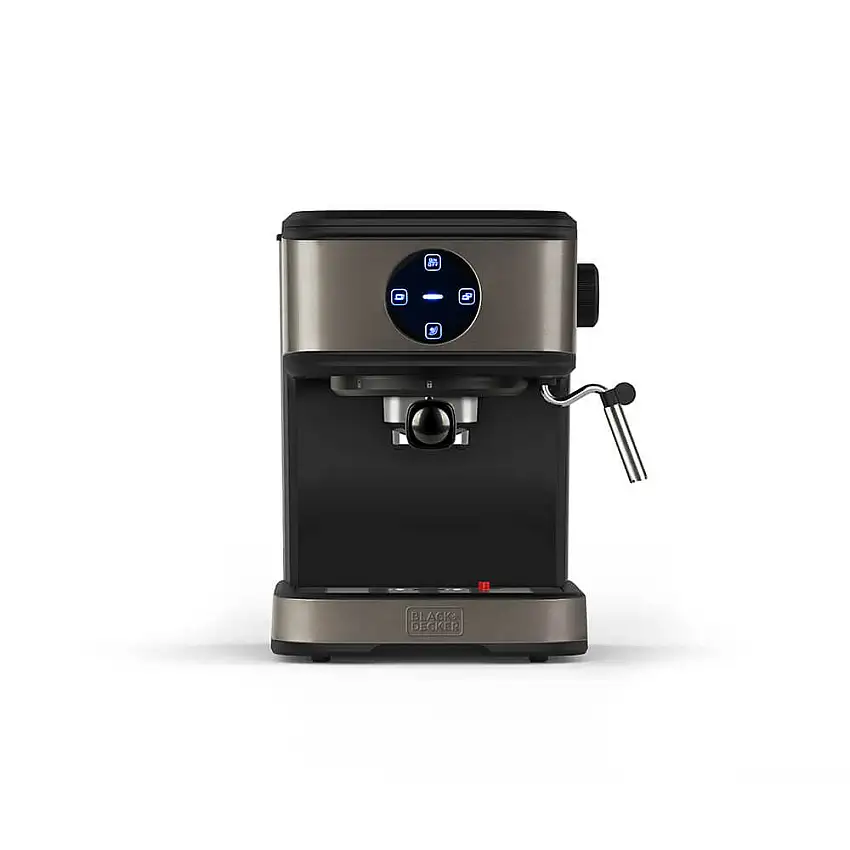 Espressomaskin Black+Decker20 Bar med Mjölkskummare 850W 1,5L