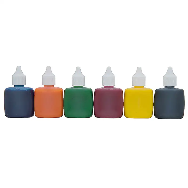 Effektfärg ABA SkolMarmoreringsfärg Metallicfärger 6x25 ml