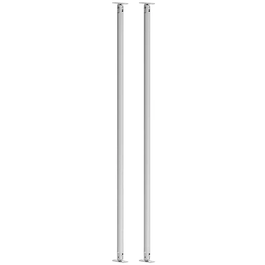 Räckespelare LundbergsNew York 1005 mm 2-packSilver