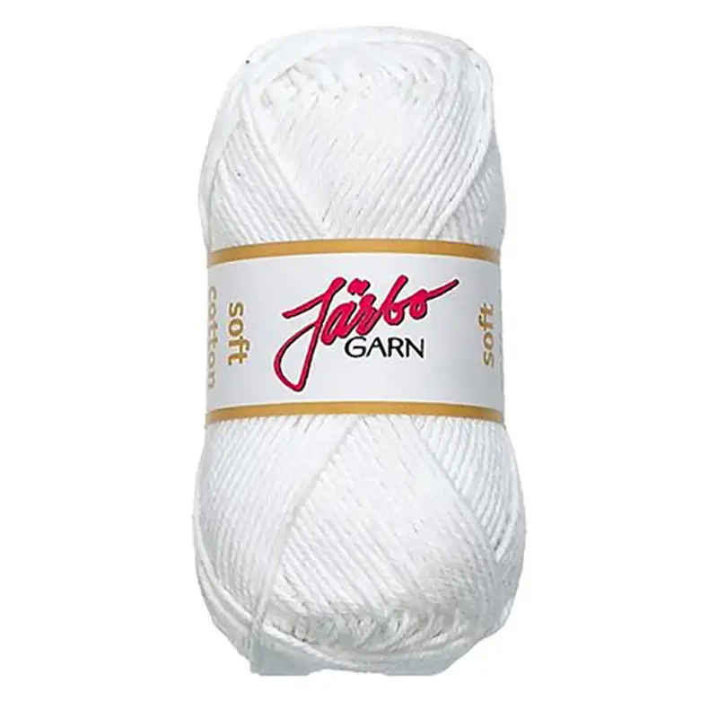 Garn ABA SkolSoft Cotton 50 gVit