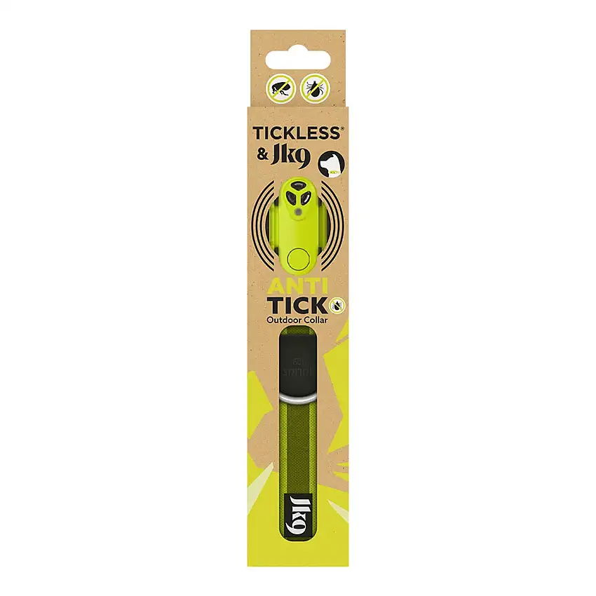 Ultraljudshalsband TICKLESSJK9 Outdoor Ultraljuds Fästingskydd Halsband för Husdjur