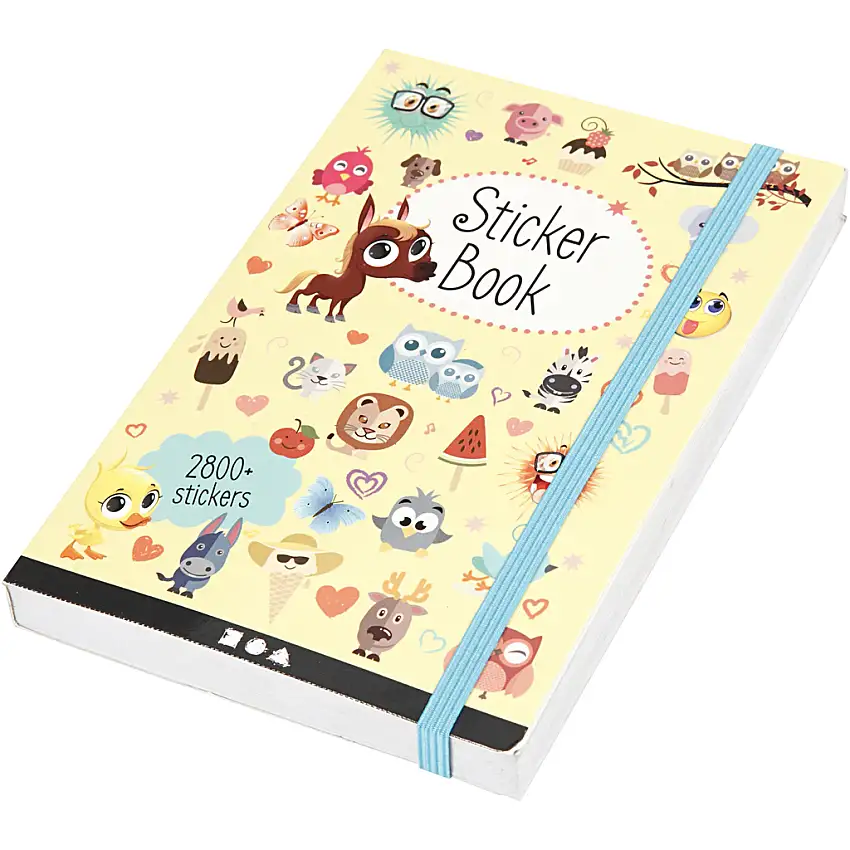 Bok Creativ Companymed Stickers Stl 11,5x17 cm 1 St