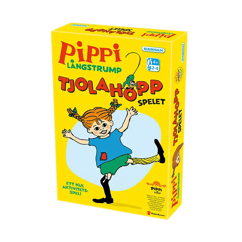 Barnspel KärnanPippi Tjolahopspelet - Familjevänligt Sällskapsspel