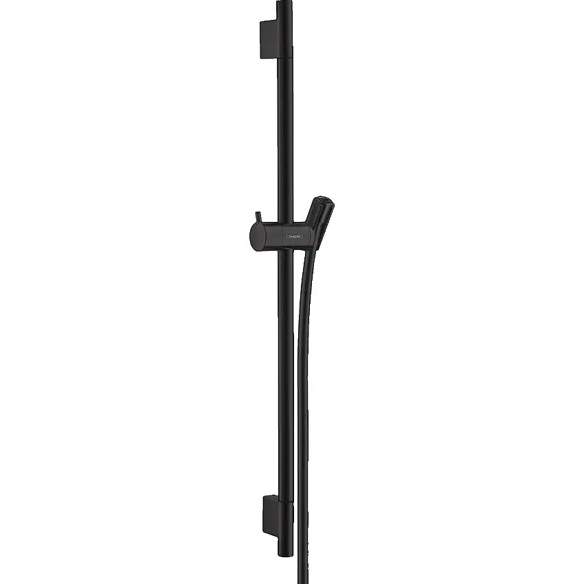 Duschslang HansgroheUnica PuroMatt Svart, H: 718 mm