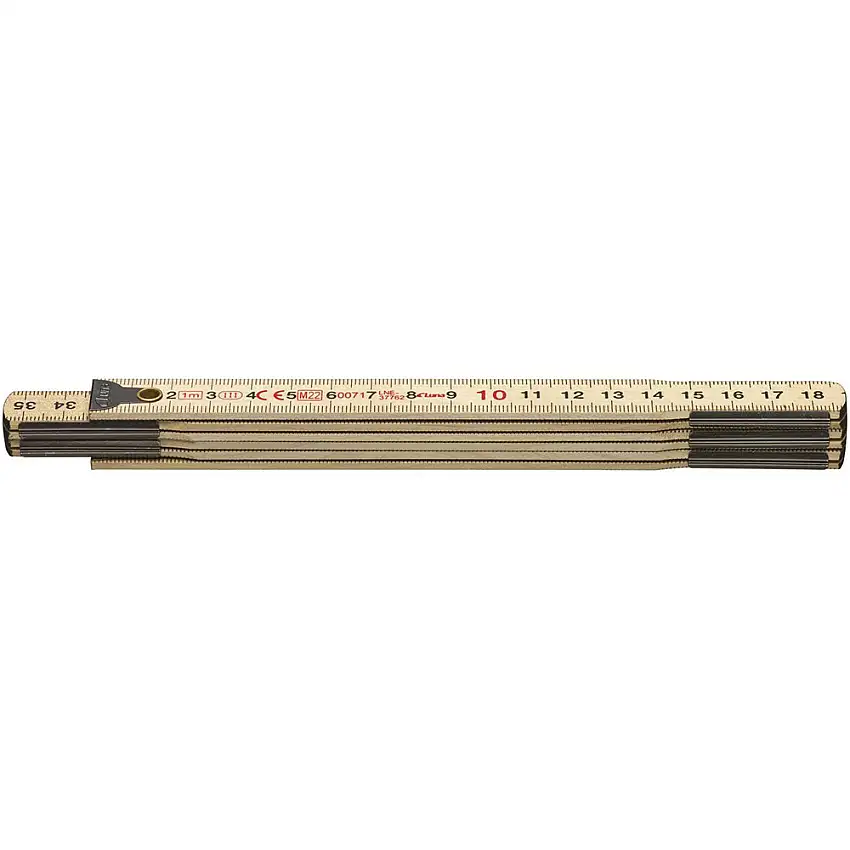 Meterstock Luna Toolsmm Trä 1m