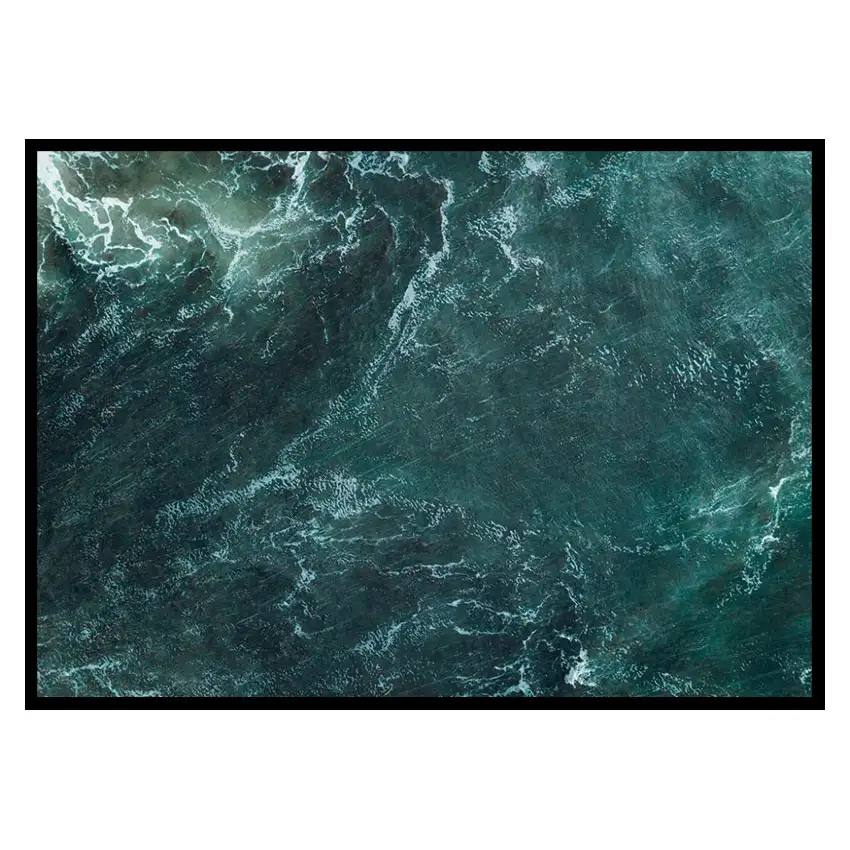 Poster GallerixNiebla Verde Ocean